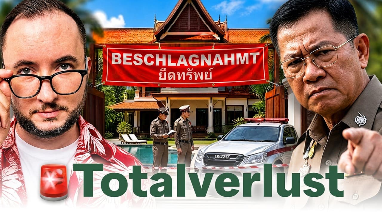 Tausende Ausländer verlieren gerade ihr Haus in Thailand