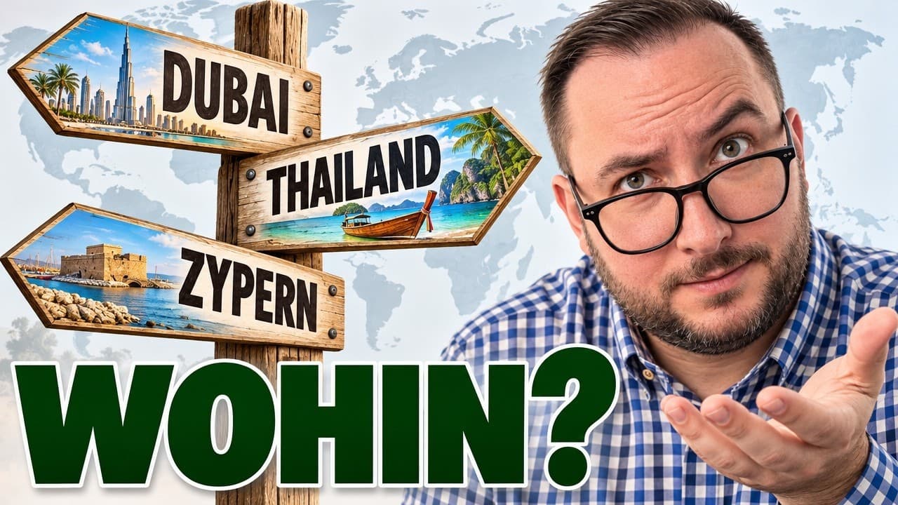Dubai, Thailand oder Zypern? Fast jeder wählt das falsche Land