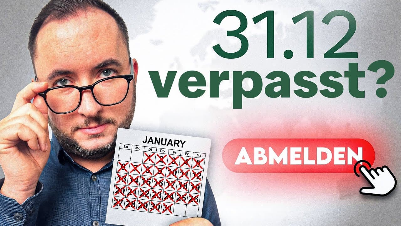 Auswandern: 31.12. Abmeldungs-Frist verpasst? Die Wahrheit