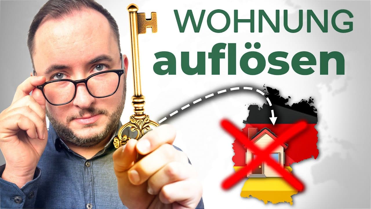 Mietwohnung kündigen bei Auswanderung, So gehst du vor