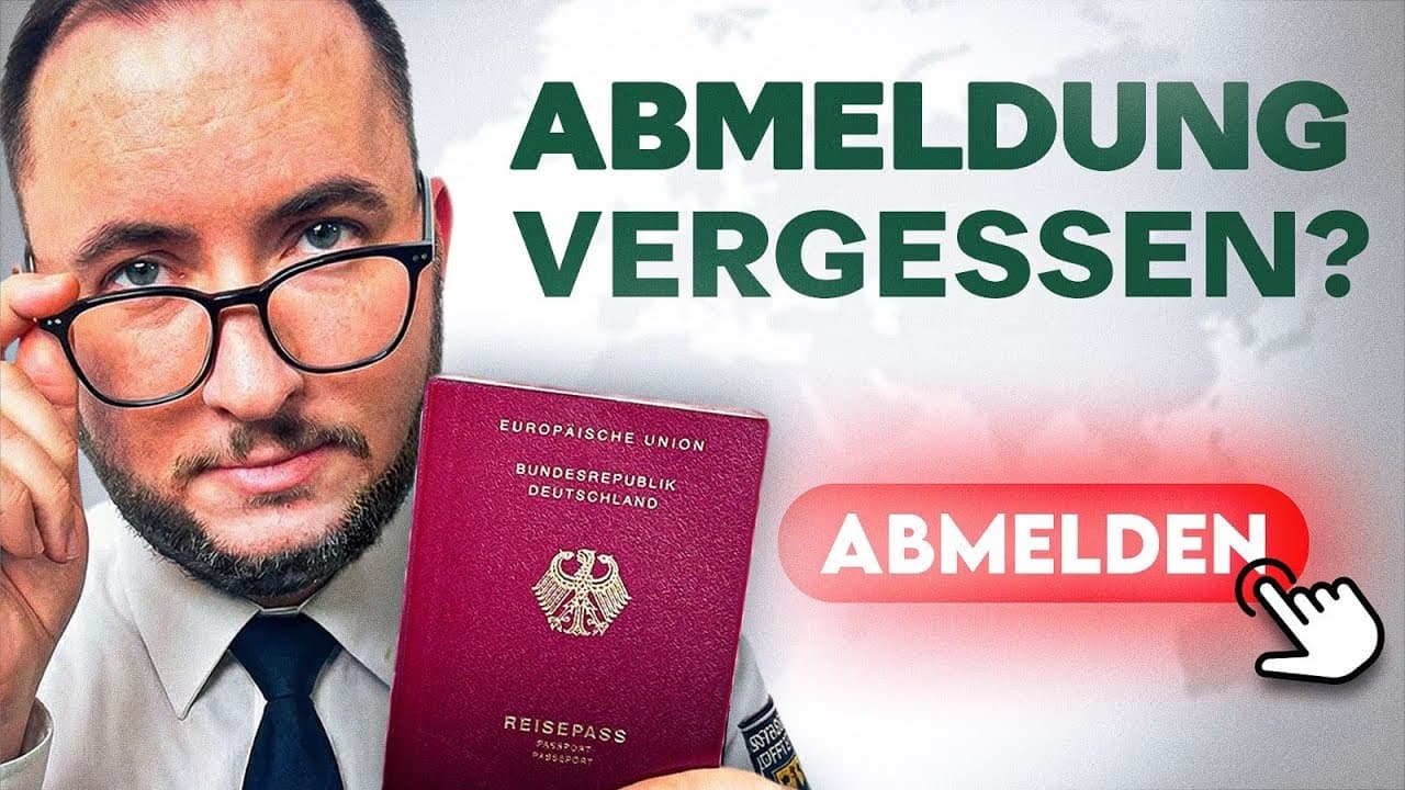 Anleitung: Rückwirkend aus Deutschland abmelden! (rechtssicher)